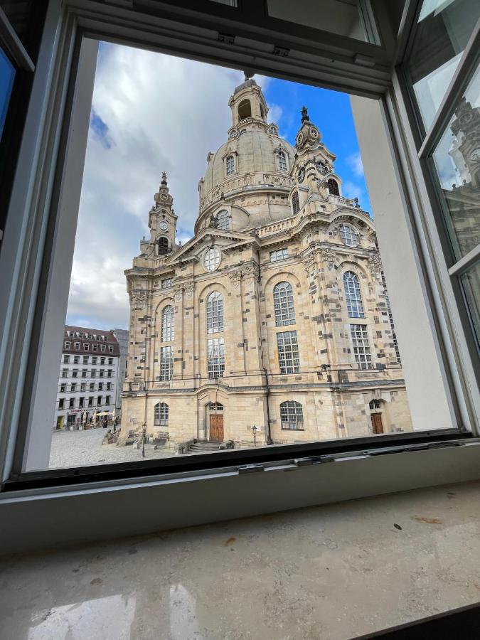 Gemuetliches Apartment Mit Blick Zur Frauenkirche Dresden Buitenkant foto