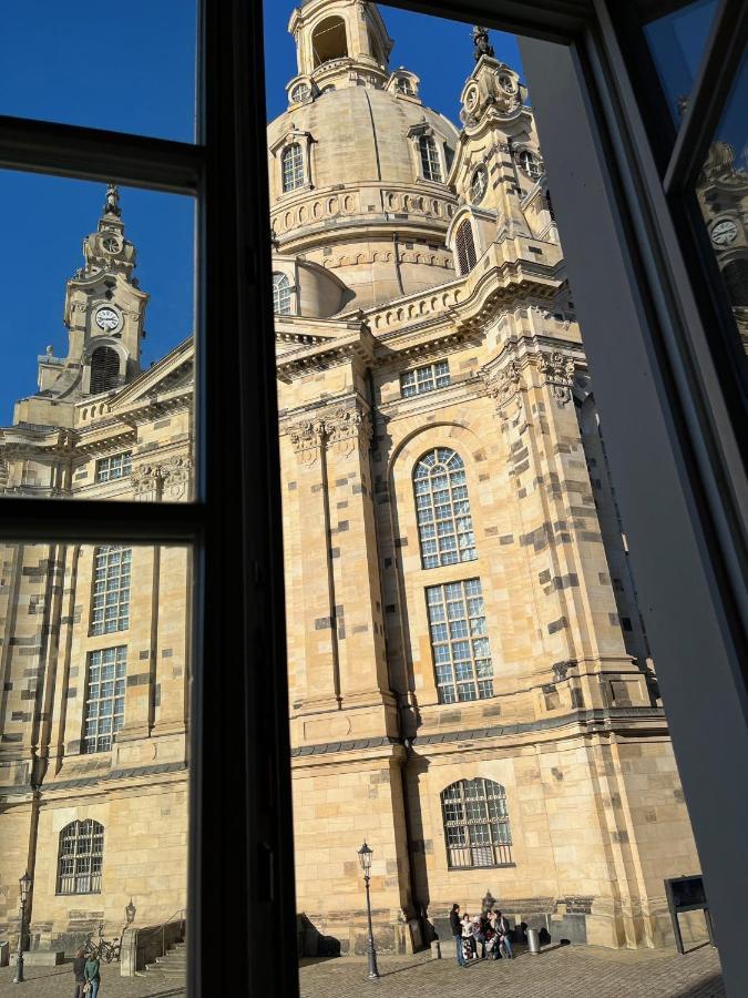 Gemuetliches Apartment Mit Blick Zur Frauenkirche Dresden Buitenkant foto